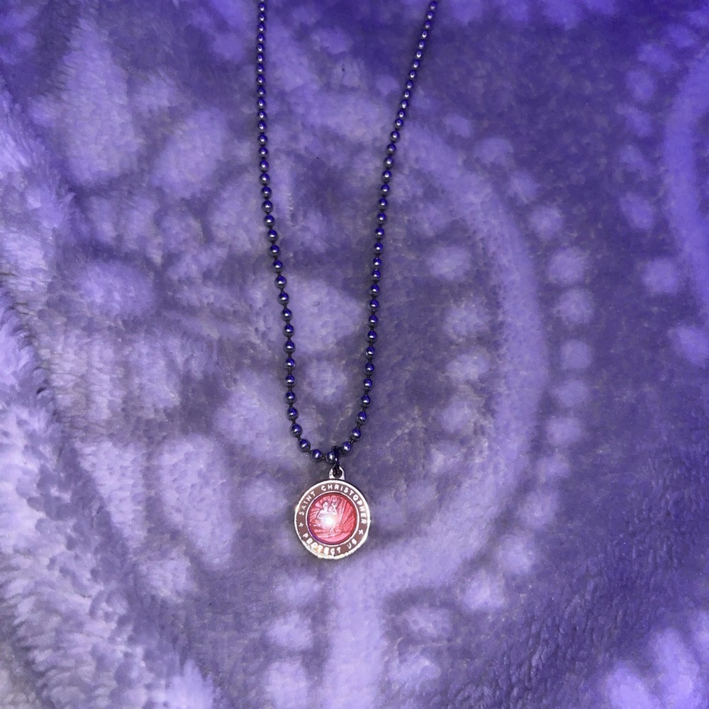 Saint Christopher necklace